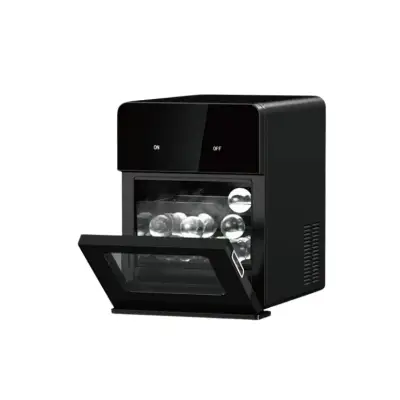By Kitchen Hazneli Ice Ball Buz Makinesi, 10 Kg/Gün Üretim Kapasiteli, Küre Elit Tip Buz - 1