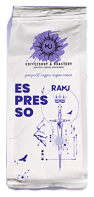 Espresso RAMU Espresso Kahve Çekirdeği, Blend, 1000 Gr - 1