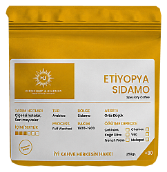 Etiyopya Sidamo, 1000 Gr - Mu Coffee