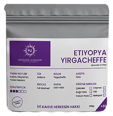 Etiyopya Yirgacheffe, 1000 Gr - 1