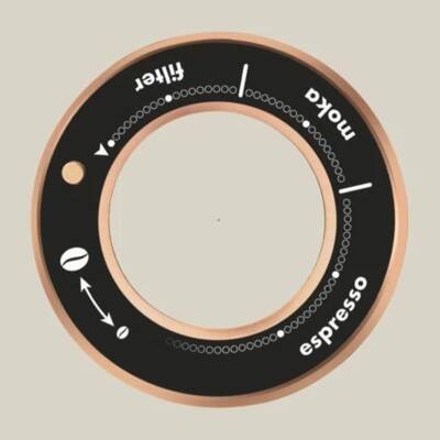 Fiorenzato All Ground Kahve Değirmeni, Bright Silver & Deep Black - 3