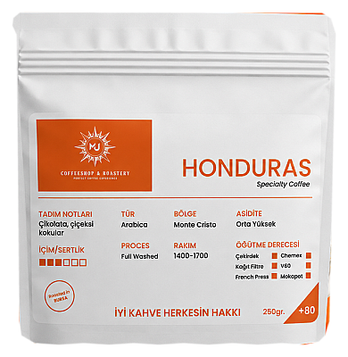 Honduras Kahve Çekirdeği, 250 Gr - 1