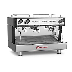 Mypresso NL Evo 2G Tall Cup Tam Otomatik Espresso Kahve Makinesi, 2 Gruplu, Siyah - Mypresso