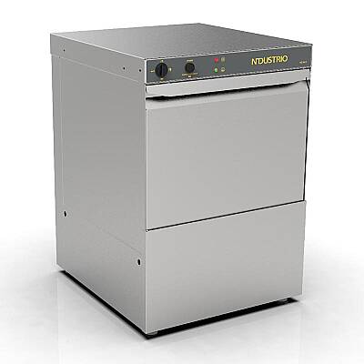 Ndustrio WZ-50-D Tezgahaltı Bulaşık Makinesi, 500 Tabak Kapasiteli, Drenaj Pompalı - 1