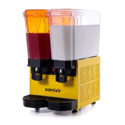Samixir 40.SMY Klasik Twin Soğuk İçecek Dispenseri, 20+20 L, Fıskiyeli ve Karıştırıcılı - Samixir