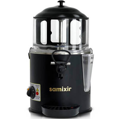 Samixir SC05.B Sıcak Çikolata ve Sahlep Makinesi, 5 L, Siyah - 1