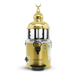 Samixir SC05.G Sıcak Çikolata ve Salep Makinesi, 5 L, Gold - Samixir