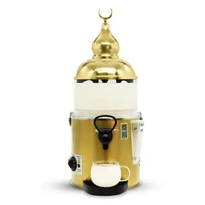 Samixir SC05.G Sıcak Çikolata ve Salep Makinesi, 5 L, Gold - 3