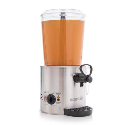 Samixir SC10.I Sıcak Çikolata ve Salep Makinesi, 10 L, Inox - 1