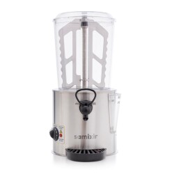 Samixir SC10.I Sıcak Çikolata ve Salep Makinesi, 10 L, Inox - 3