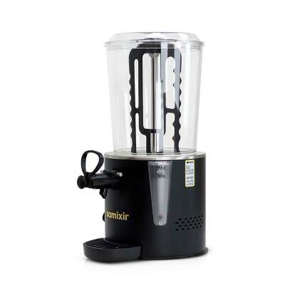 Samixir SC10.B Sıcak Çikolata ve Salep Makinesi, 10 L, Siyah - 2