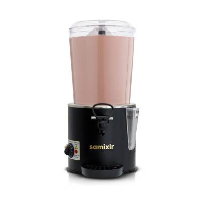 Samixir SC10.B Sıcak Çikolata ve Salep Makinesi, 10 L, Siyah - 1