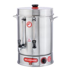 SilverInox 2012 Çay Makinesi, Çevirmeli Metal Musluklu, 120 Bardak Kapasiteli, 12 L - Silverinox