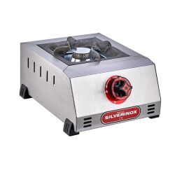 SilverInox 2904 Tek Gözlü Set Üstü Mini Ocak (Doğalgaz-LPG) - Silverinox