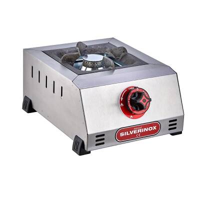 SilverInox 2904 Tek Gözlü Set Üstü Mini Ocak (Doğalgaz-LPG) - 1