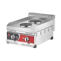 SilverInox EP-02 2 Gözlü Pleyt Isıtıcı, Elektrikli - Silverinox