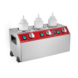 SilverInox SS-03 Sosluk, 3'lü Elektrikli - Silverinox