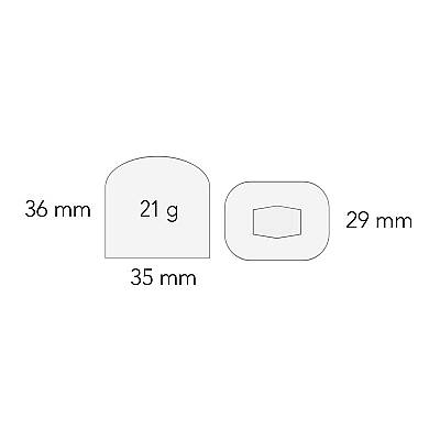 Simag SDH 24 AS Hazneli Parmak Buz Makinesi, 25 kg/gün Kapasiteli, 6 kg Hazneli - 3