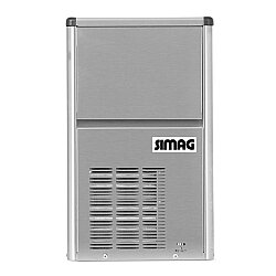 Simag SDH 24 AS Hazneli Parmak Buz Makinesi, 25 kg/gün Kapasiteli, 6 kg Hazneli - 2