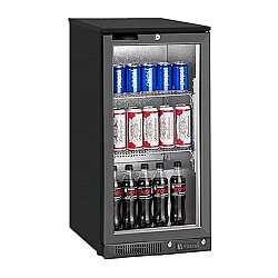 Vosco VBBC-150S Tek Kapılı Bar Arkası Şişe Soğutucu Dolap, 118 L, Siyah - Vosco